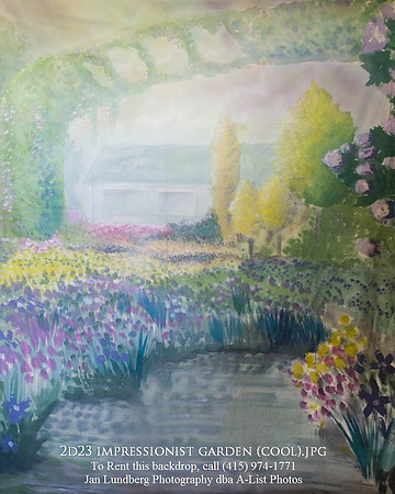 2d23 impressionist garden (cool)