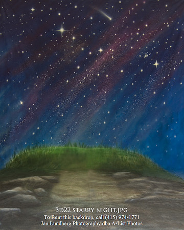 3d22 starry night